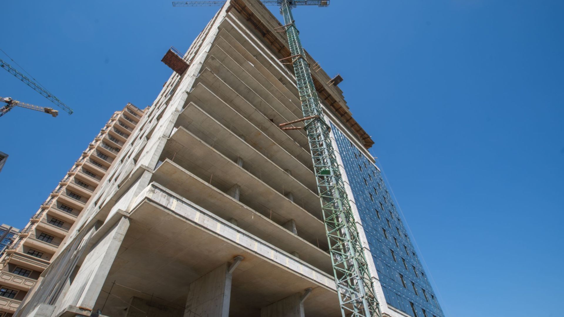 Состоянием на сентябрь 2025 года БЦ PlatOn ход строительства фото 908478