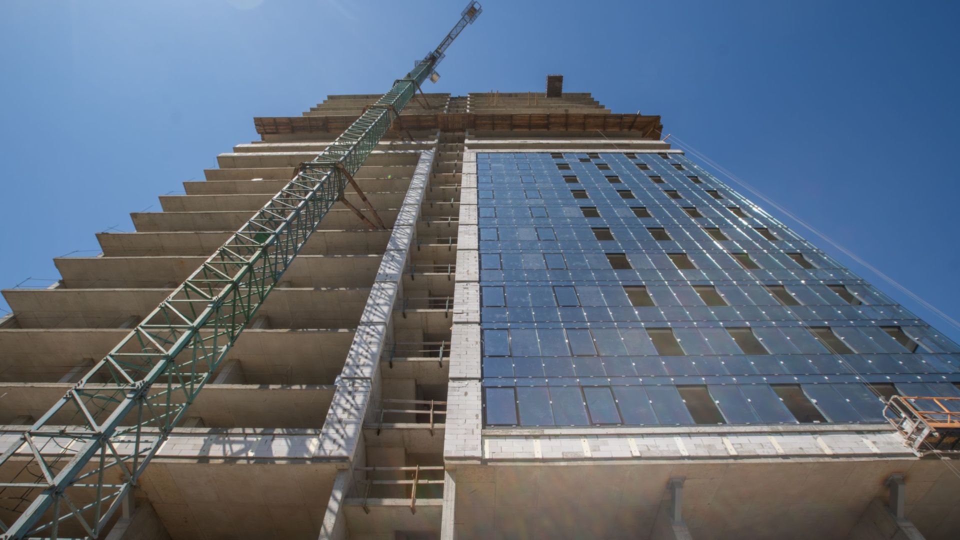 Состоянием на сентябрь 2025 года БЦ PlatOn ход строительства фото 908479