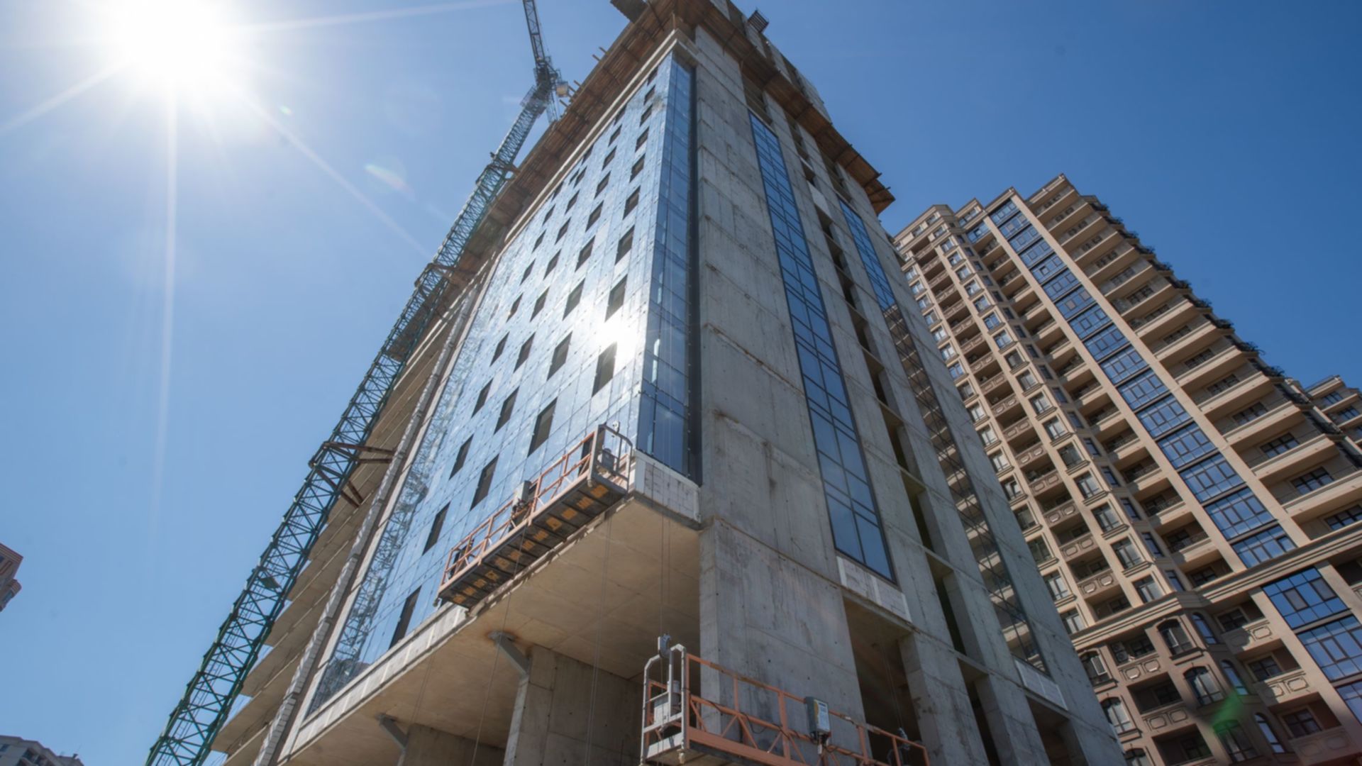 Состоянием на сентябрь 2025 года БЦ PlatOn ход строительства фото 908482