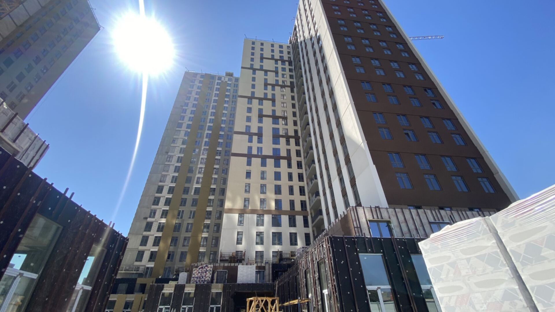 Состоянием на сентябрь 2025 года БЦ Kadorr City ход строительства фото 909256