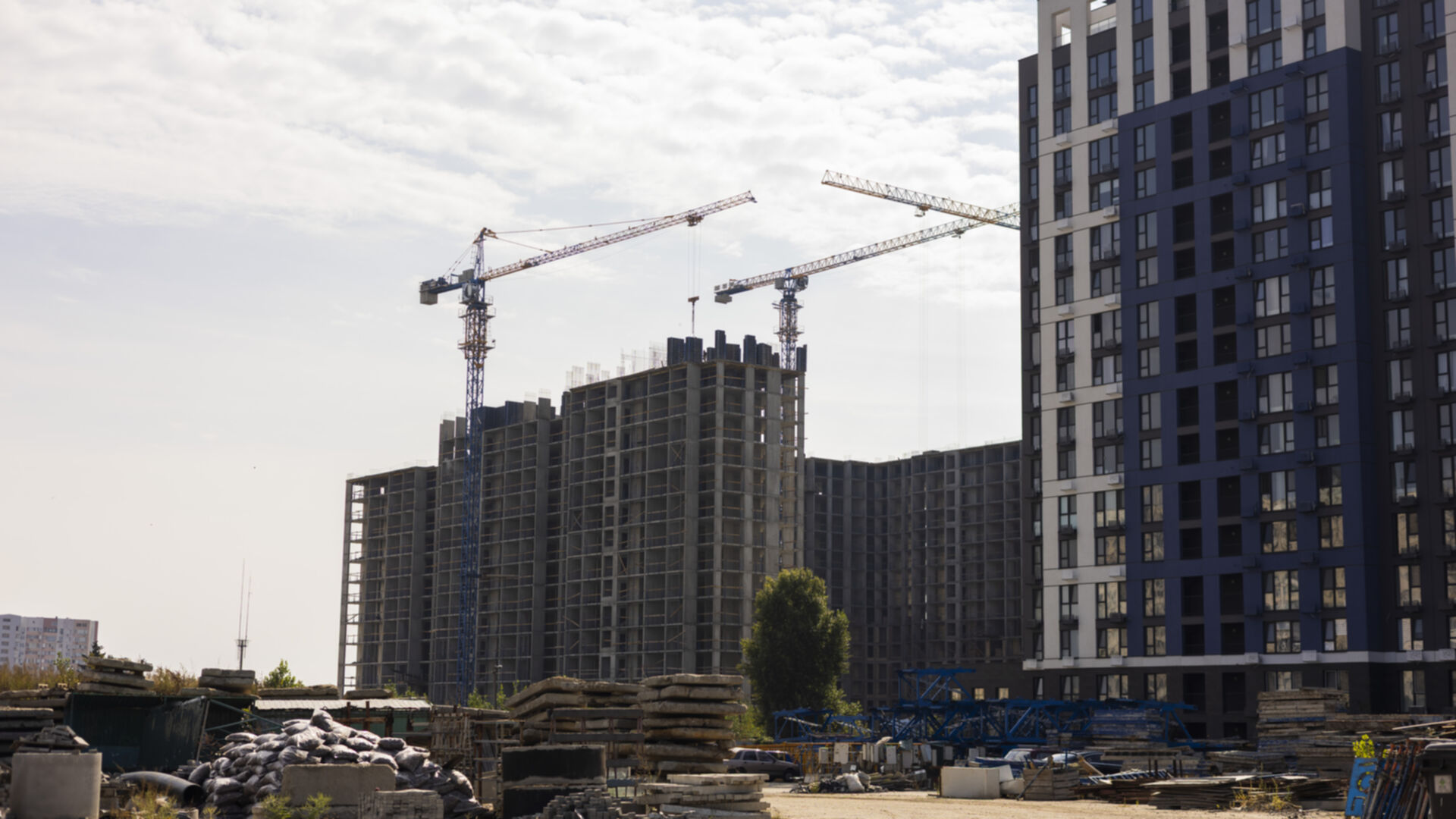 Состоянием на сентябрь 2025 года ЖК Sky Avenue ход строительства фото 913502