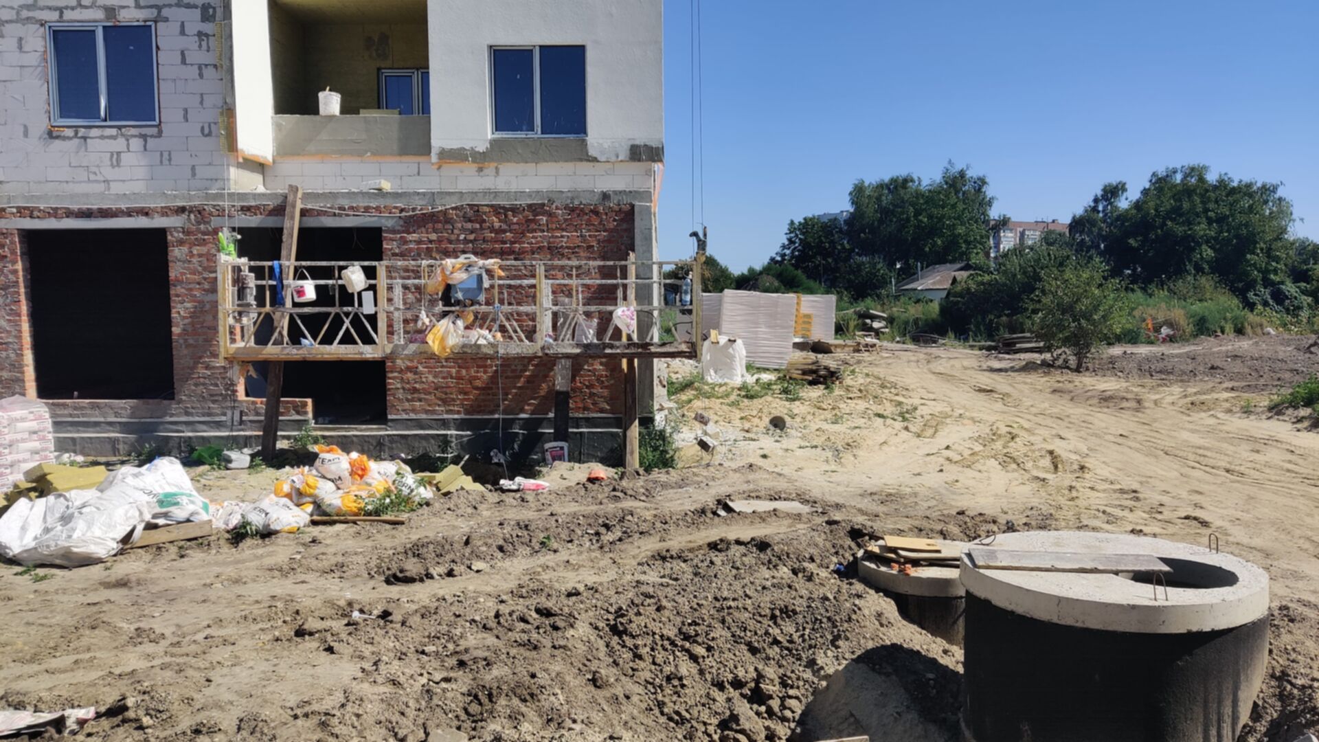 Состоянием на август 2025 года ЖК Парковый ход строительства фото 914067