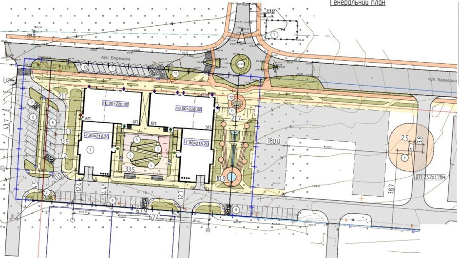 ЖК BRUGGE  генплан 916993