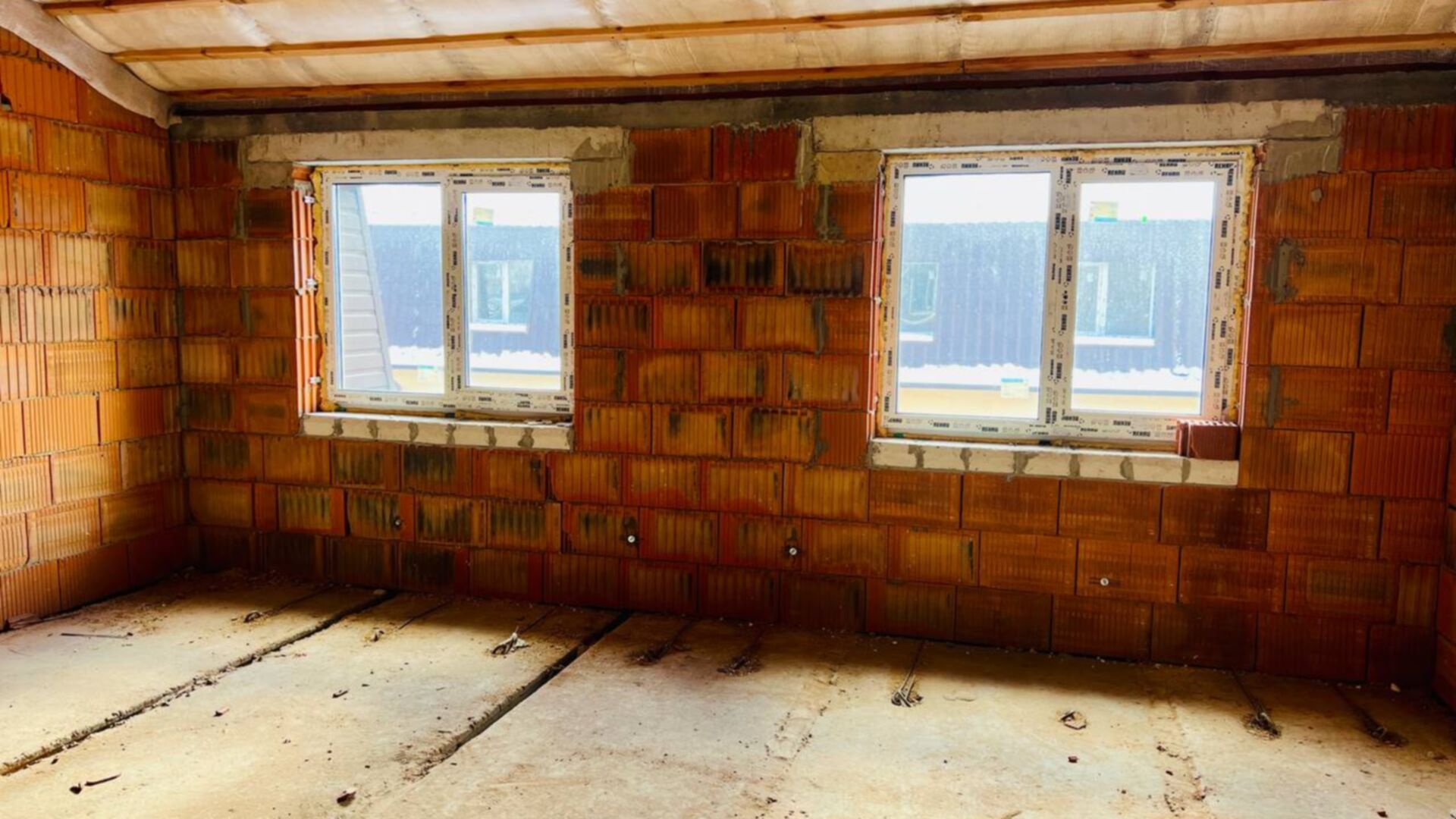 Состоянием на сентябрь 2025 года Таунхаус Родинний Преміум 2 ход строительства фото 919600