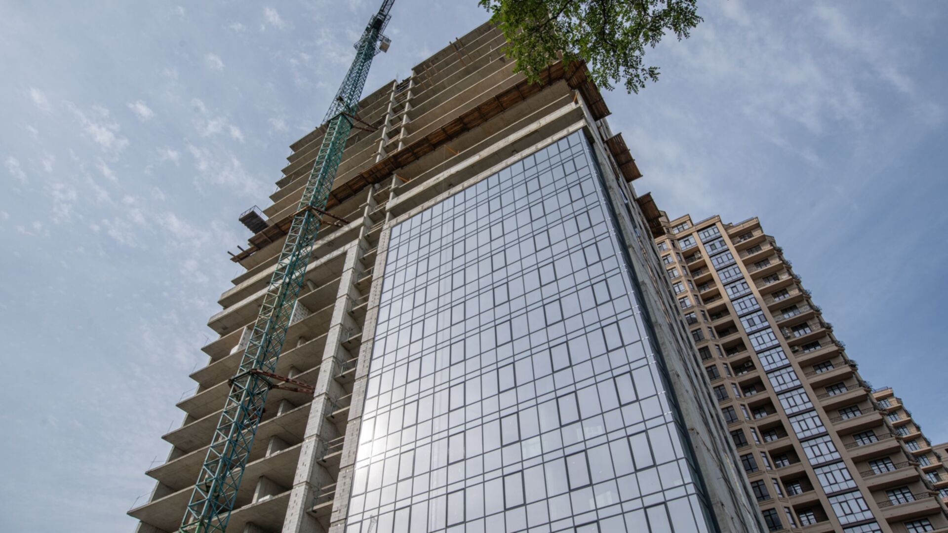 Состоянием на октябрь 2025 года БЦ PlatOn ход строительства фото 920266