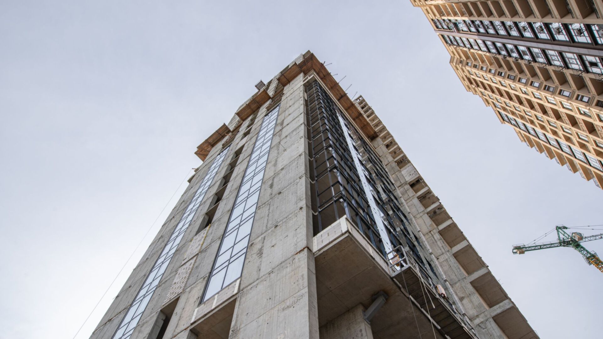 Состоянием на октябрь 2025 года БЦ PlatOn ход строительства фото 920270