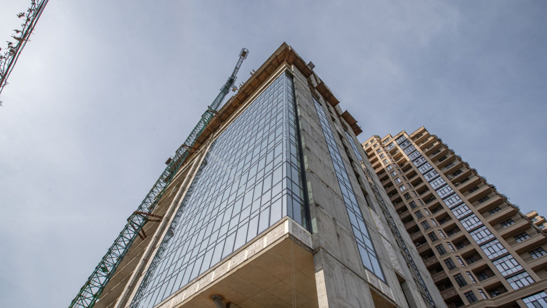 Состоянием на октябрь 2025 года БЦ PlatOn ход строительства фото 920271