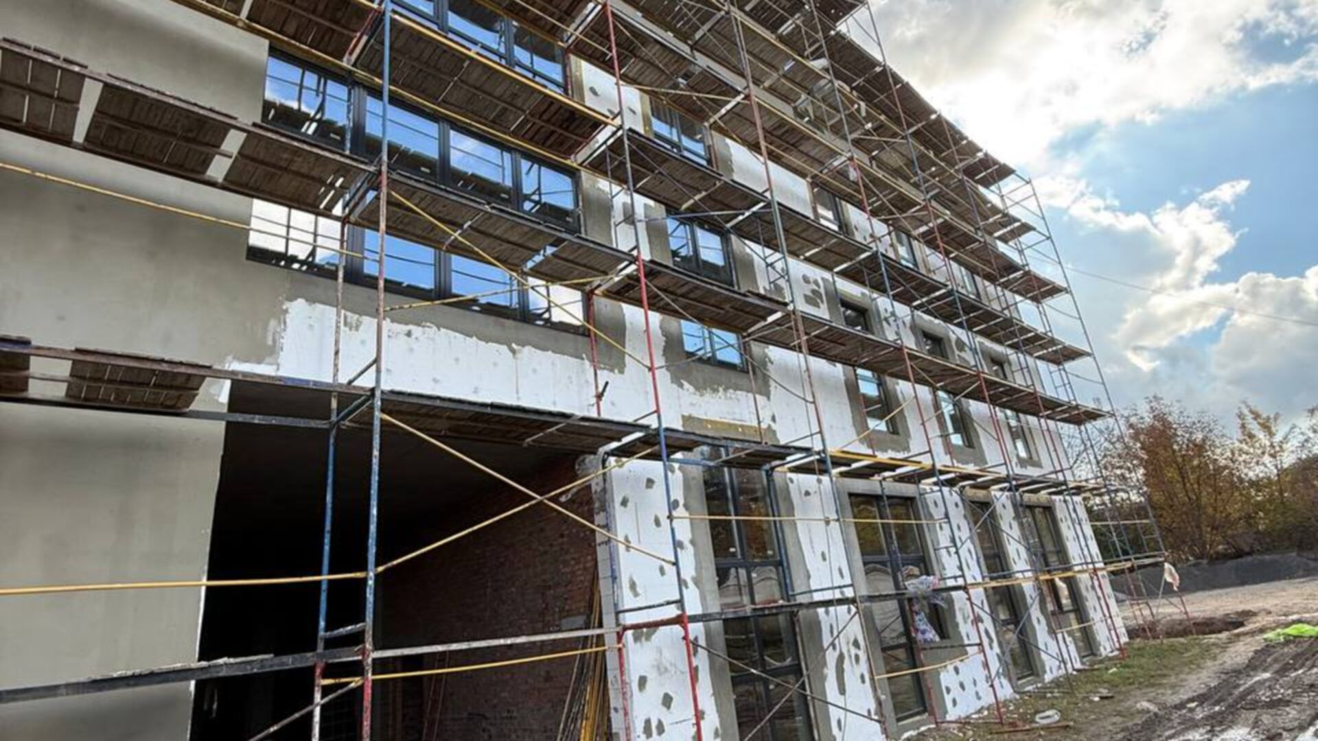 Состоянием на октябрь 2025 года Торгово-офісний центр Terminal ход строительства фото 927312