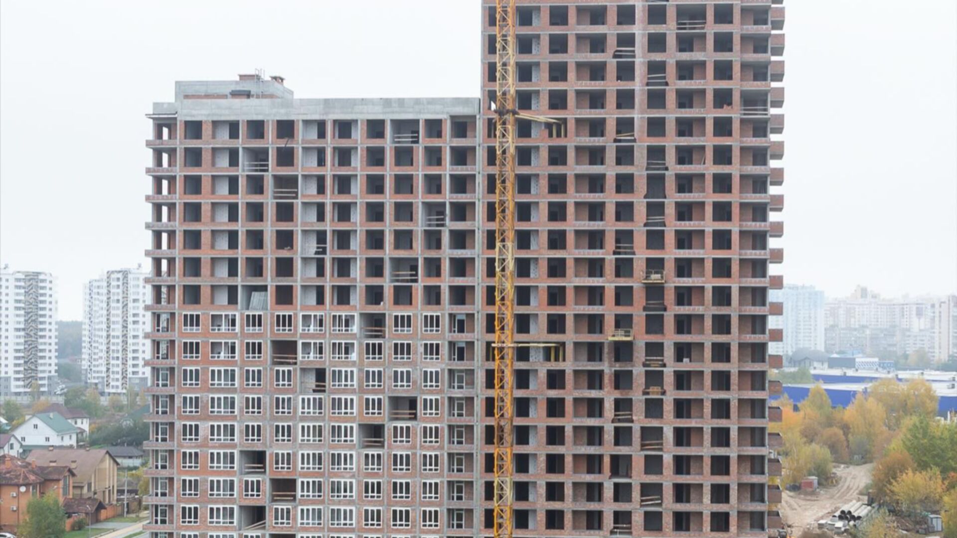 Станом на жовтень 2025 року ЖК Krona Park 2 хід будівництва фото 935080