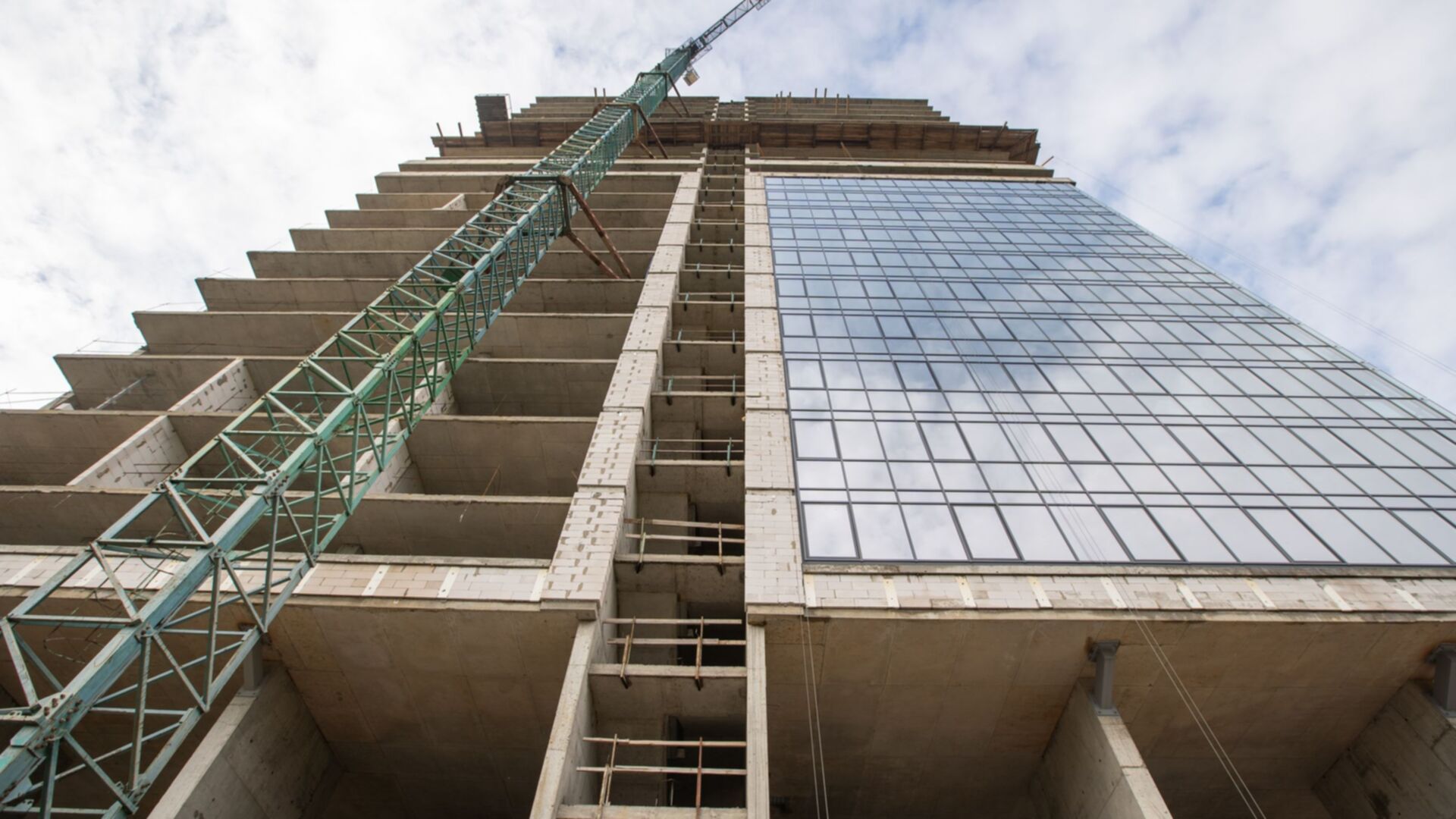 Состоянием на ноябрь 2025 года БЦ PlatOn ход строительства фото 935185