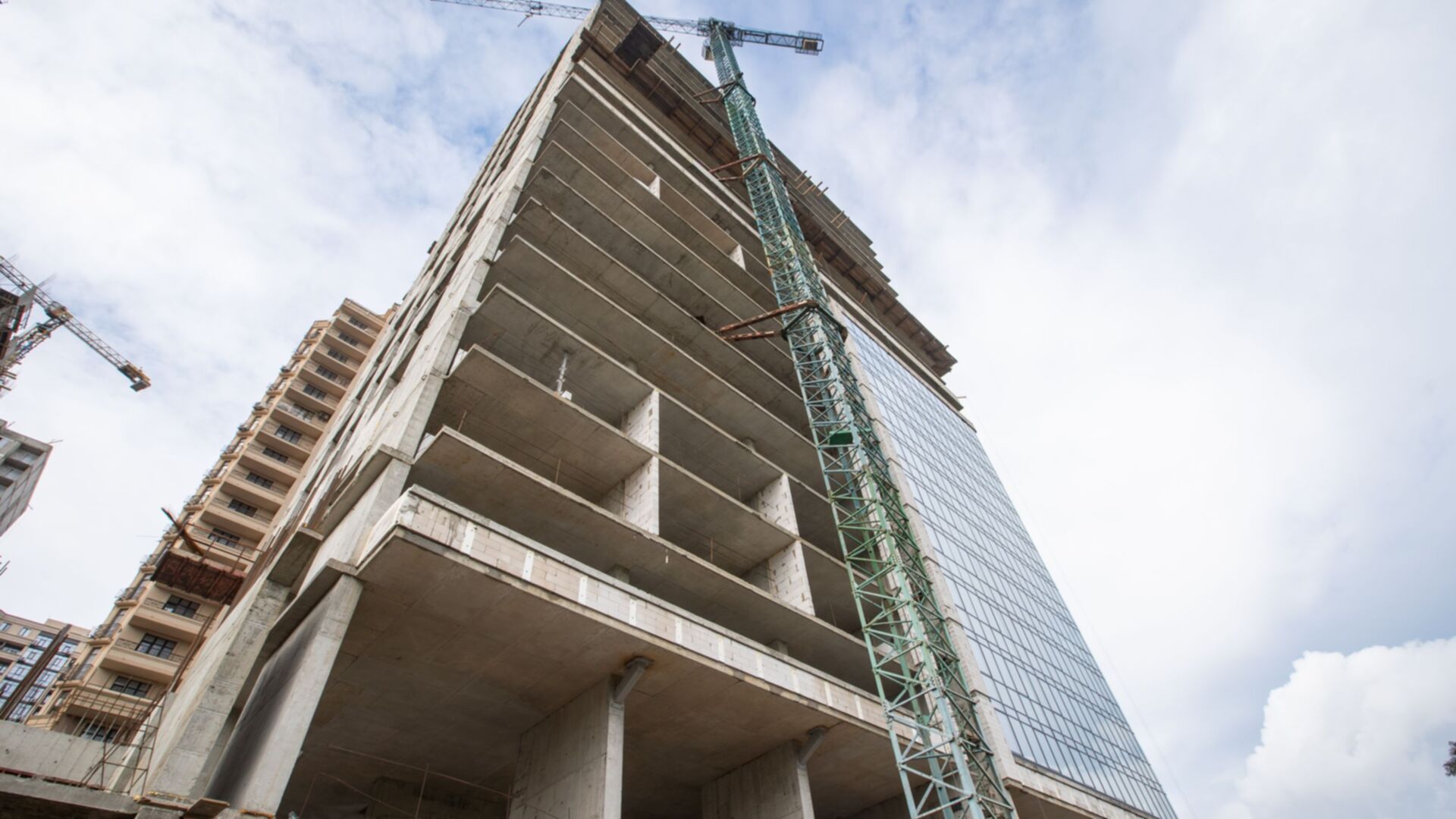 Состоянием на ноябрь 2025 года БЦ PlatOn ход строительства фото 935186