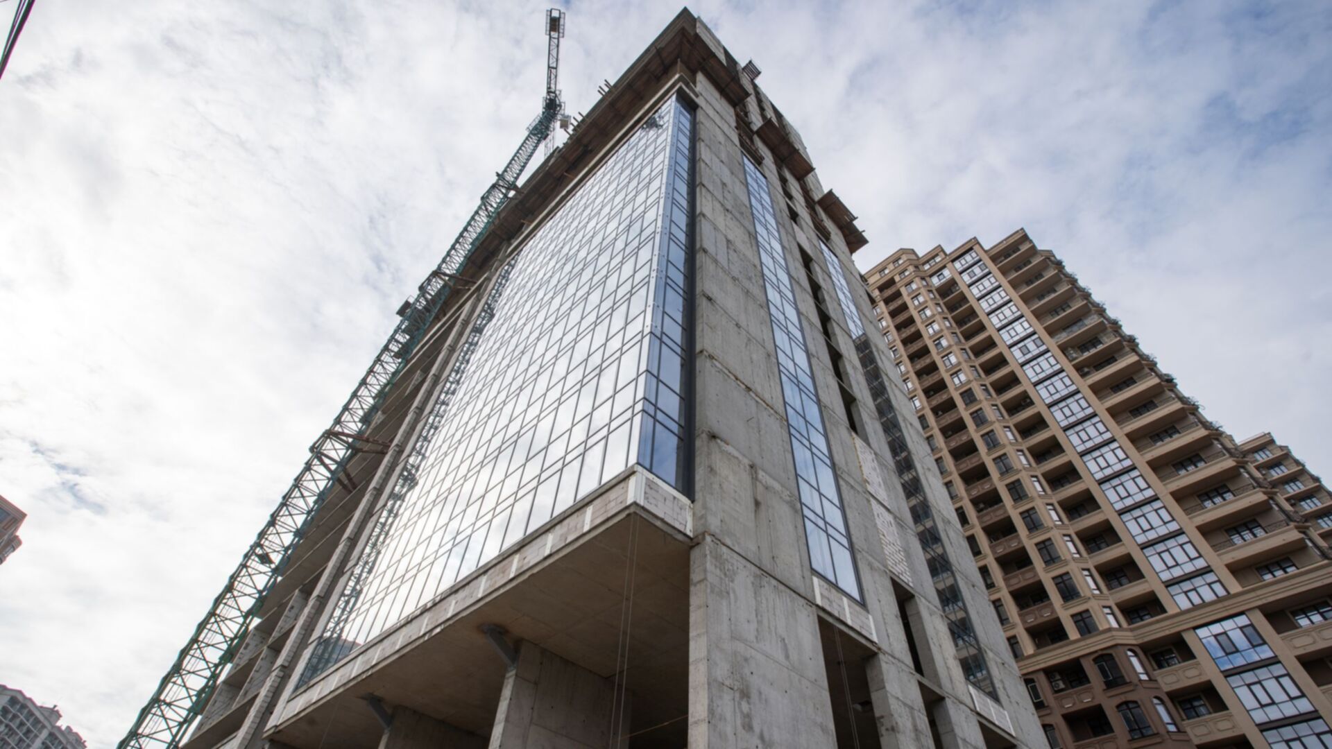 Состоянием на ноябрь 2025 года БЦ PlatOn ход строительства фото 935188