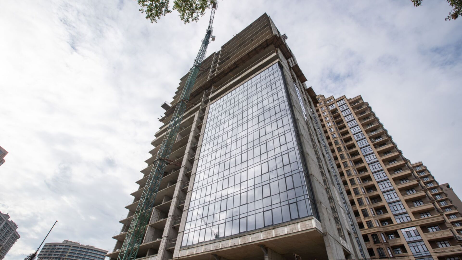 Состоянием на ноябрь 2025 года БЦ PlatOn ход строительства фото 935191