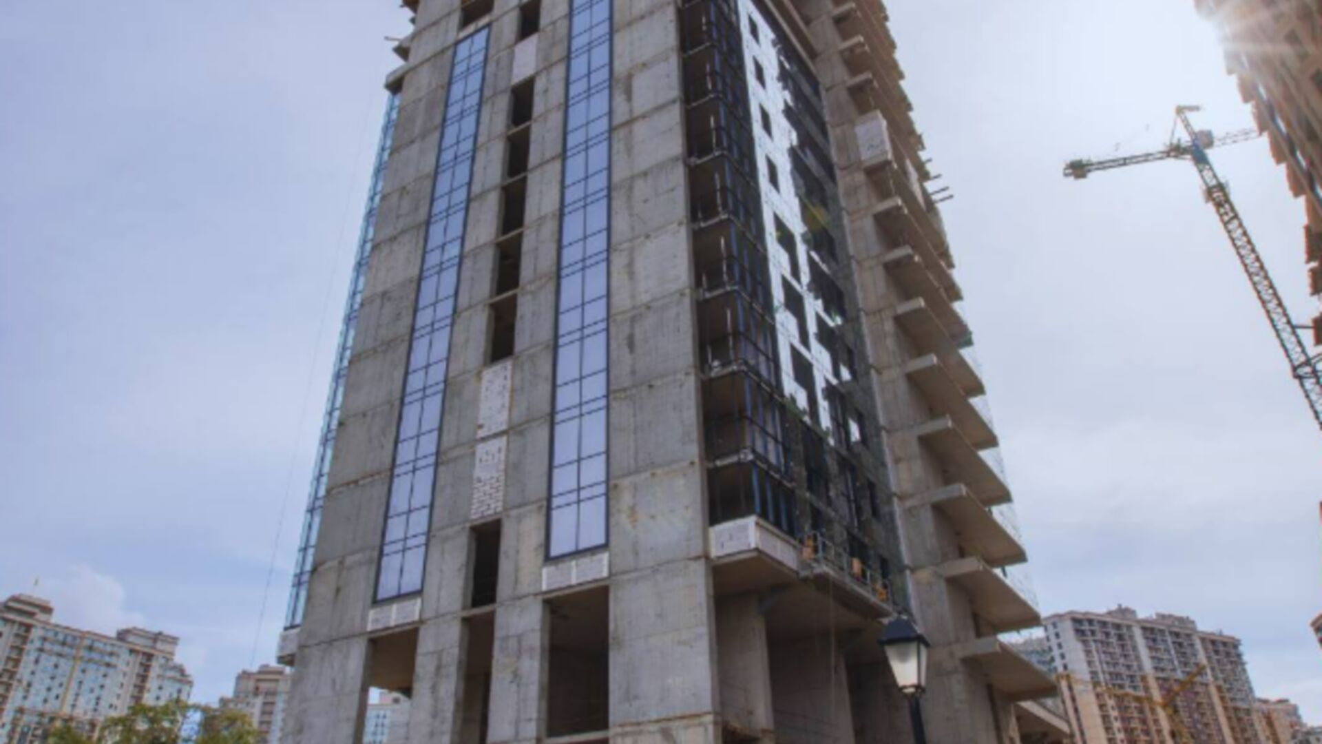 Состоянием на ноябрь 2025 года БЦ PlatOn ход строительства фото 935196