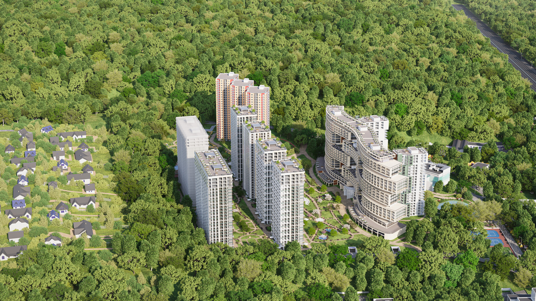 ЖК Central Hills  генплан 939033