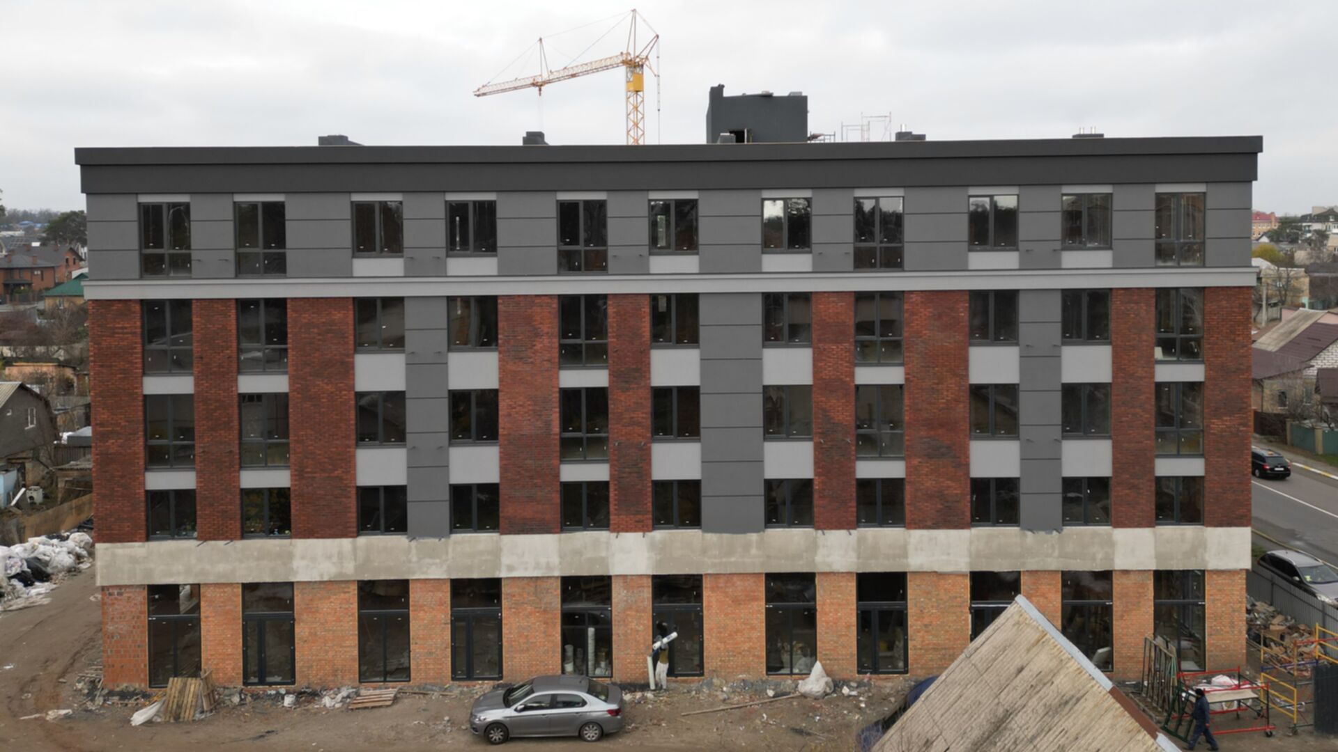 Состоянием на ноябрь 2025 года ЖК Kvartal Soborna ход строительства фото 939245