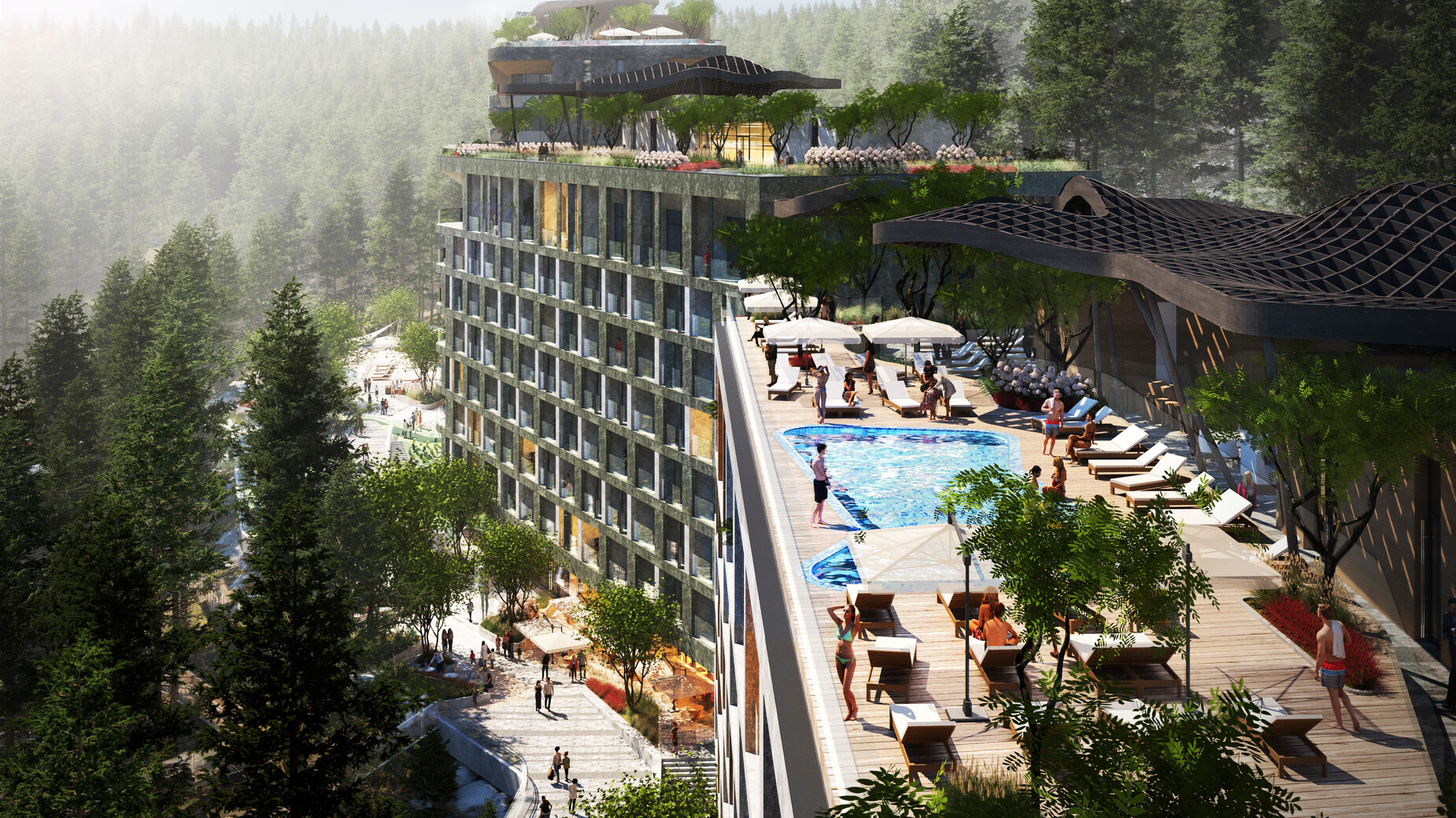 Гостиничный комплекс Forrest Resort & SPA  фото 960820