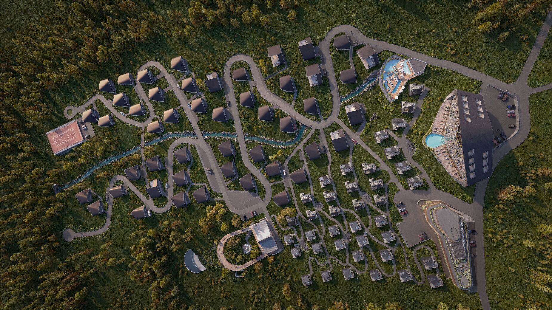 КГ Dzen Residence  генплан 964833