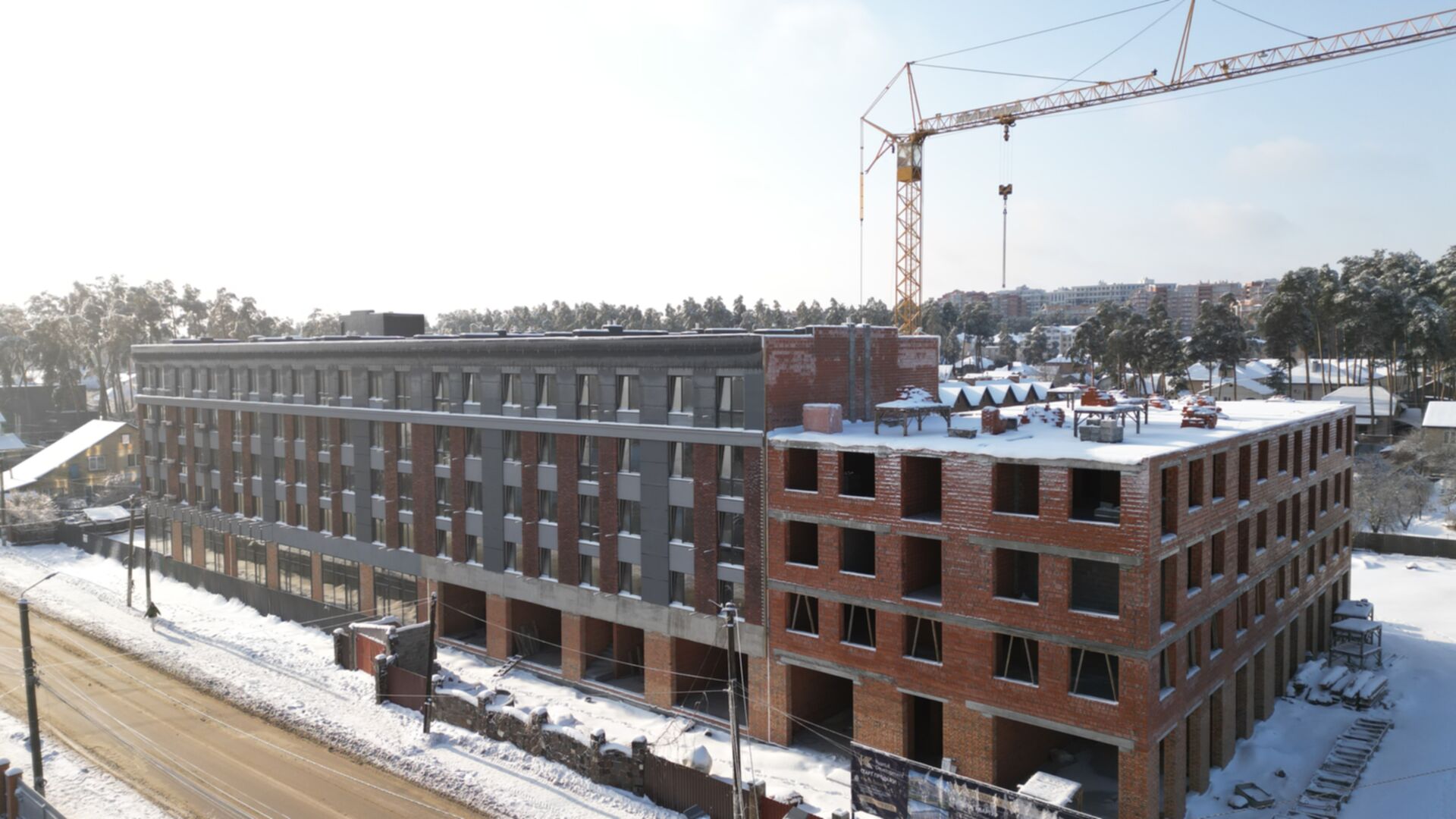 Состоянием на январь 2026 года ЖК Kvartal Soborna ход строительства фото 967623