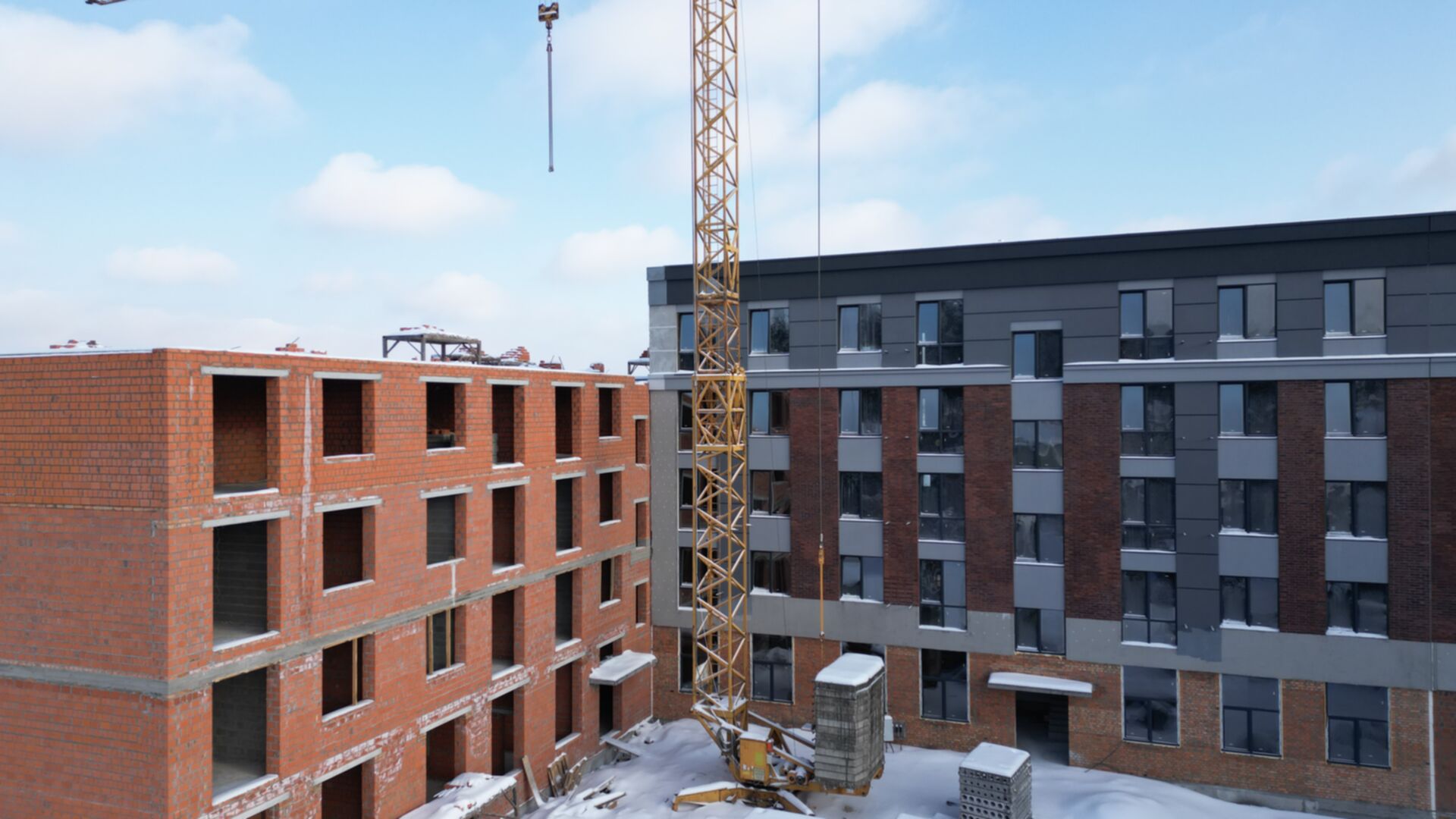 Состоянием на январь 2026 года ЖК Kvartal Soborna ход строительства фото 967642