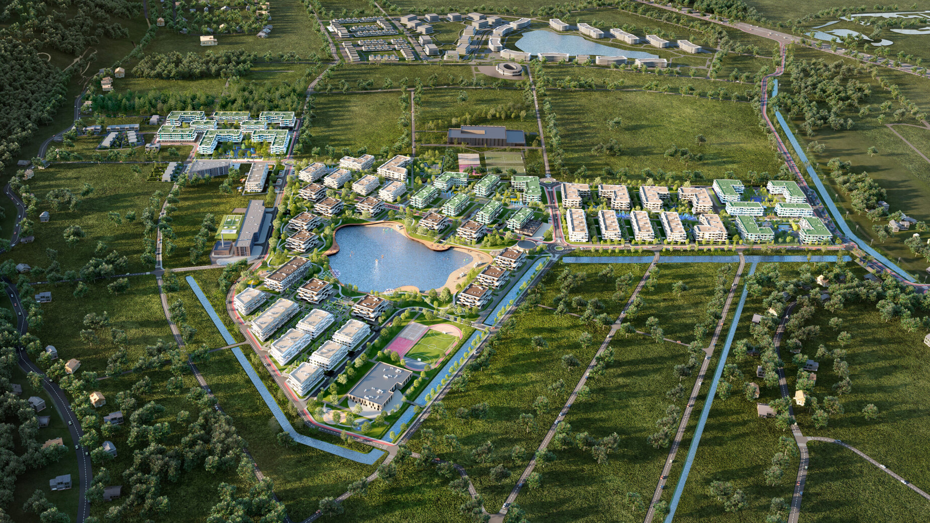 ЖК UnderHills Lake Residence  генплан 973074