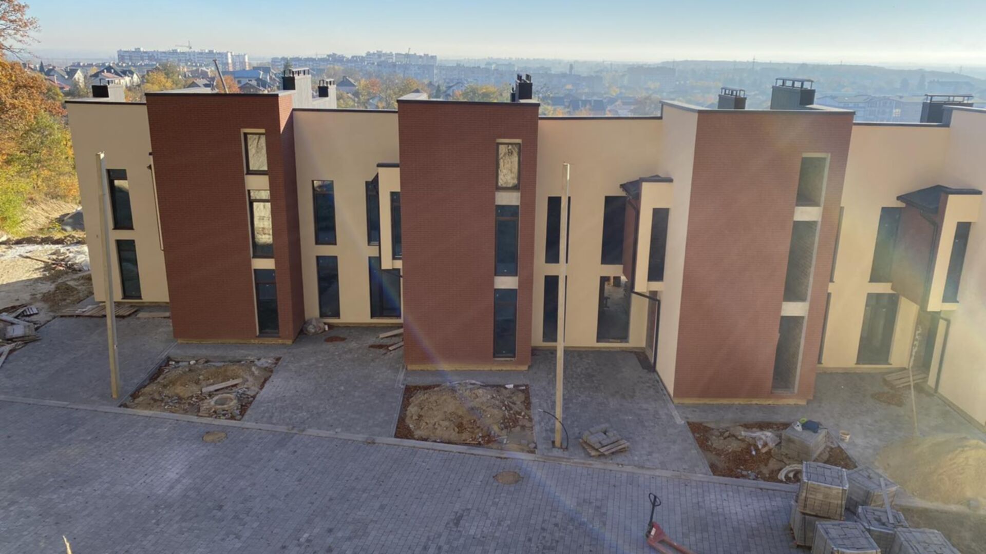 Таунхаус вул. Міхновського, 22 хід будівництва фото 978347