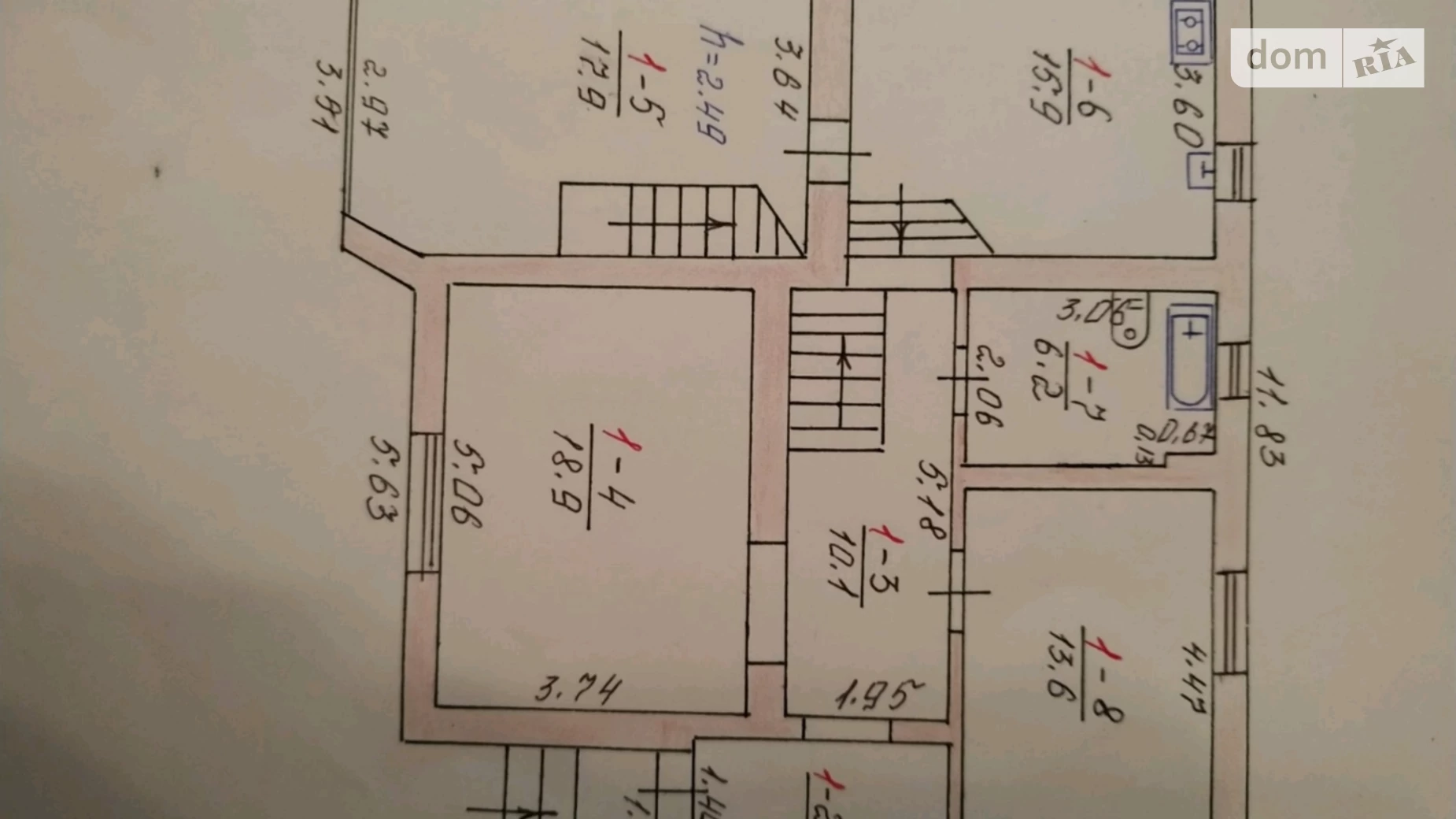 Продается дом на 2 этажа 190 кв. м с мебелью, цена: 250000 $ - фото 3