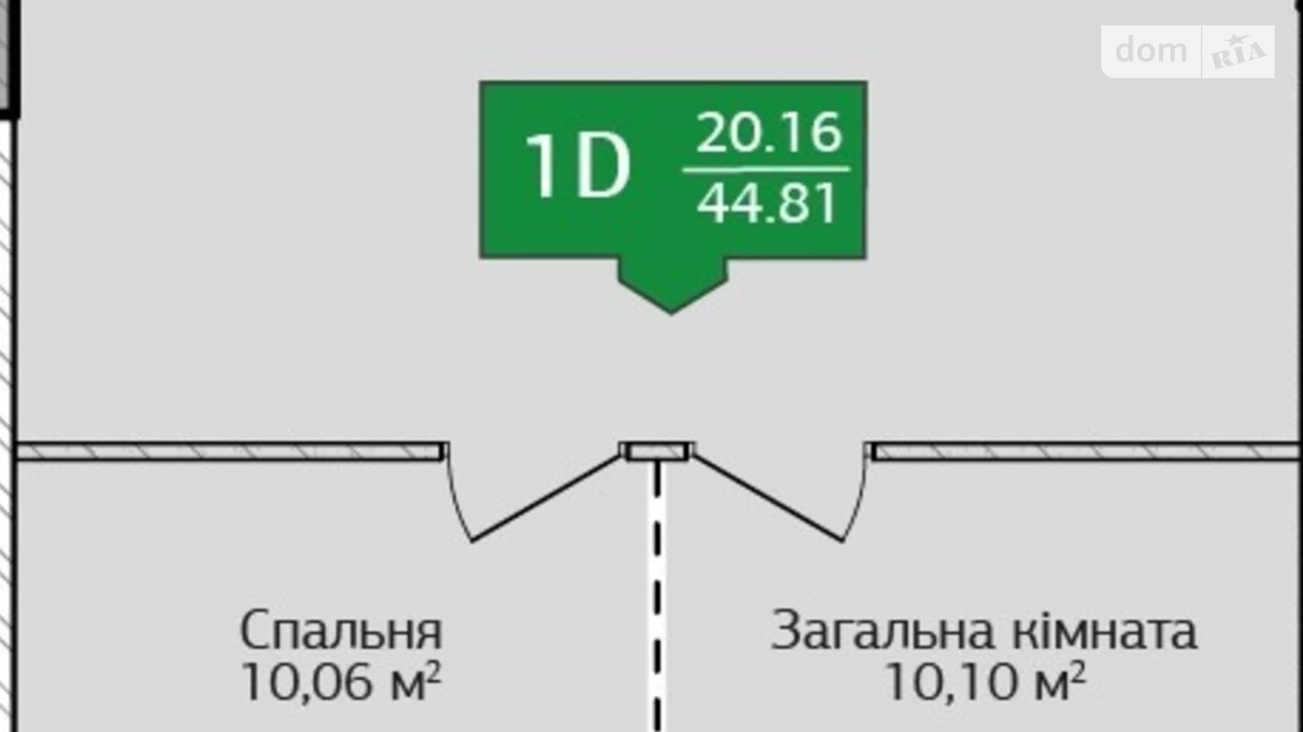 Продається 2-кімнатна квартира 45 кв. м у Ірпені, вул. Літературна(Чехова), 25