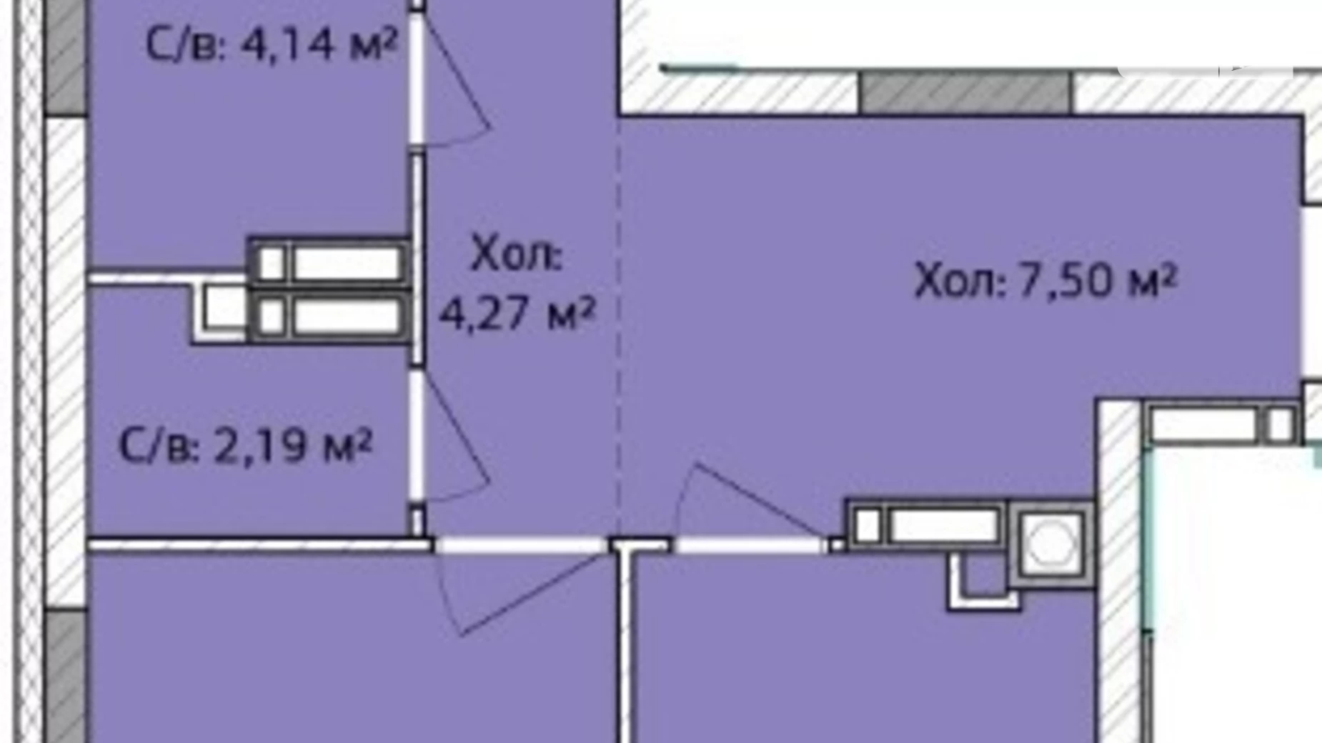 Продається 1-кімнатна квартира 67 кв. м у Ірпені, вул. Григорія Сковороди, 35