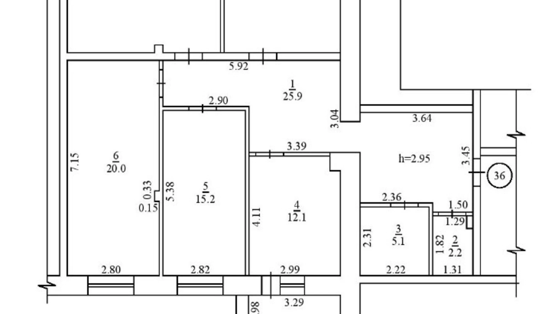 Продается 4-комнатная квартира 126.3 кв. м в Белой Церкви, ул. Гаек, 224Б - фото 2