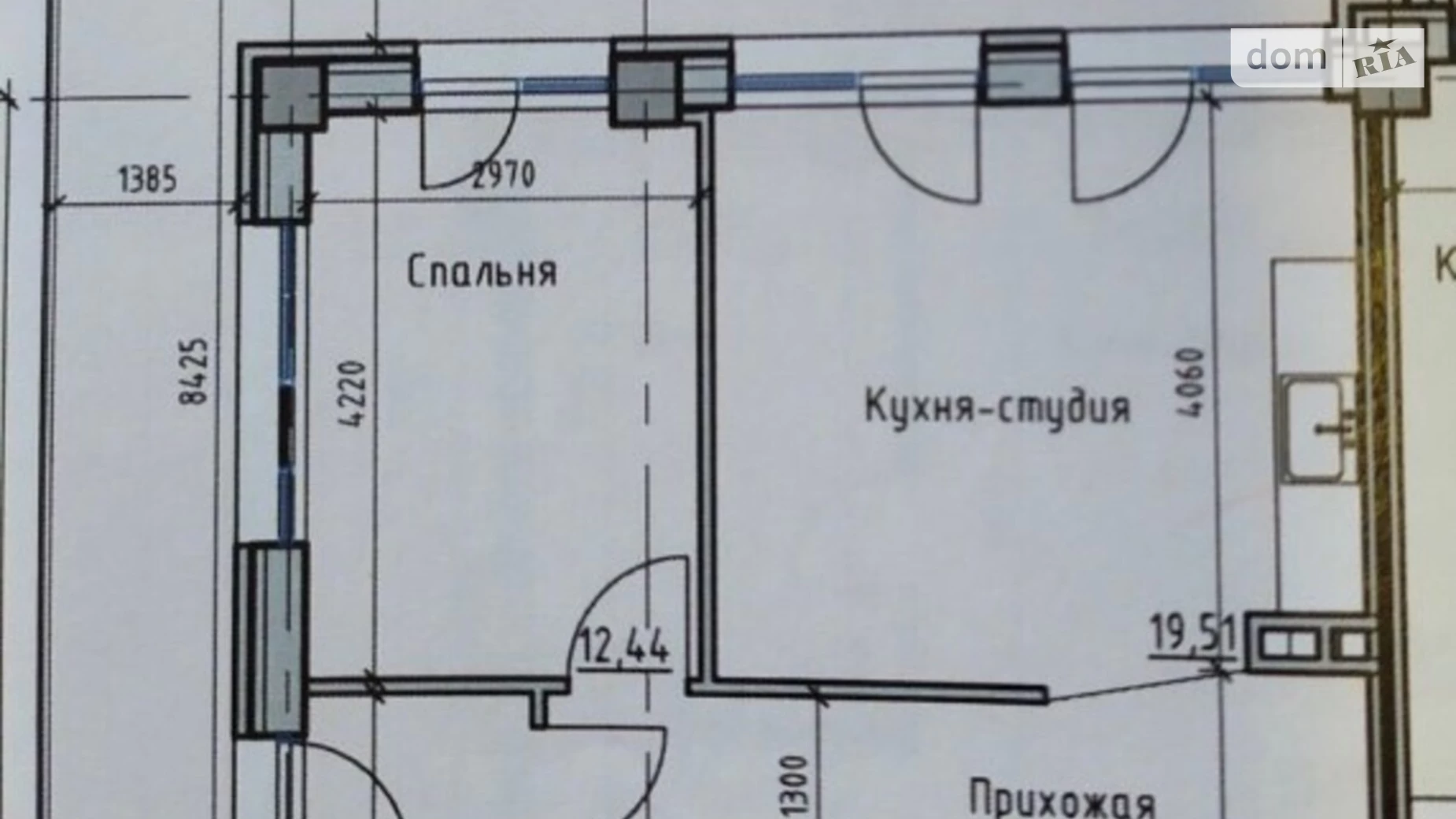 Продается 2-комнатная квартира 66 кв. м в Одессе, ул. Дмитрия Донского, 59