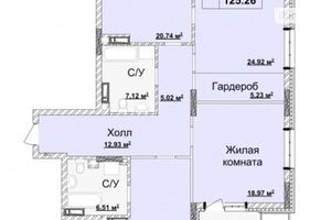 Продается 3-комнатная квартира 126 кв. м в Киеве