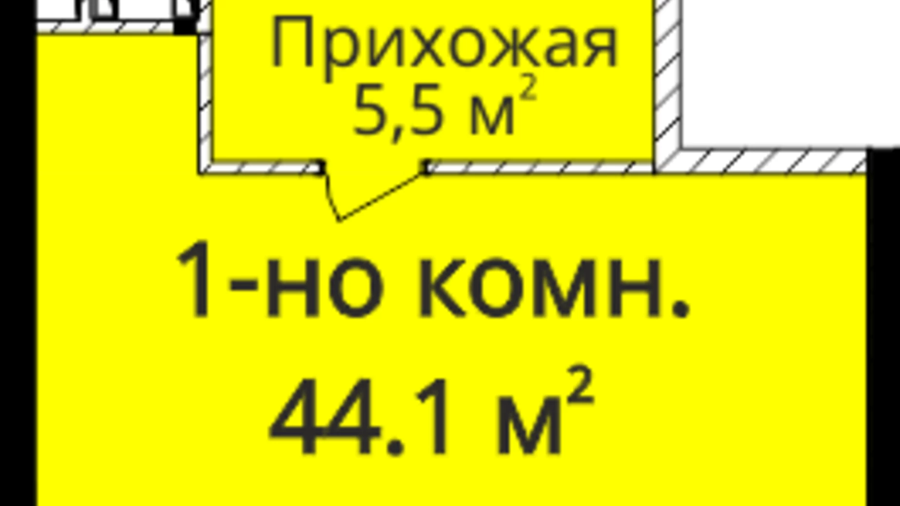 Продается 1-комнатная квартира 44 кв. м в Одессе, ул. Гагарина, 19 - фото 3