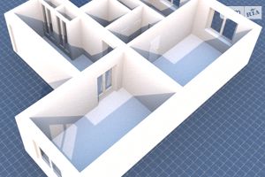 Продается 2-комнатная квартира 70.1 кв. м в Рубежном
