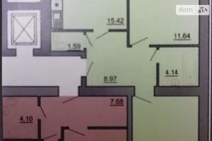 Продается 2-комнатная квартира 71 кв. м в Тернополе