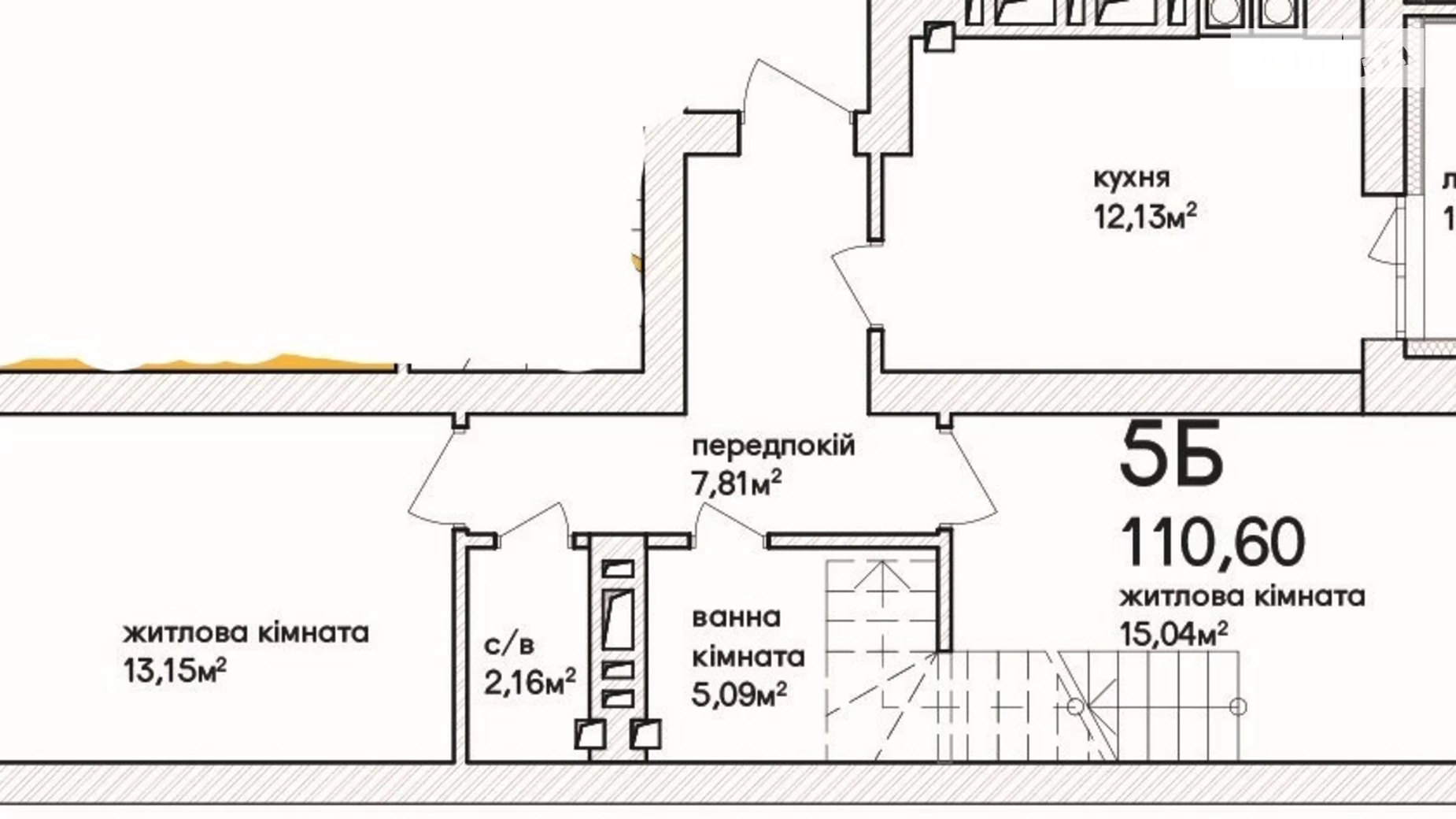 Продається 4-кімнатна квартира 110 кв. м у Ірпені, вул. Достоєвського