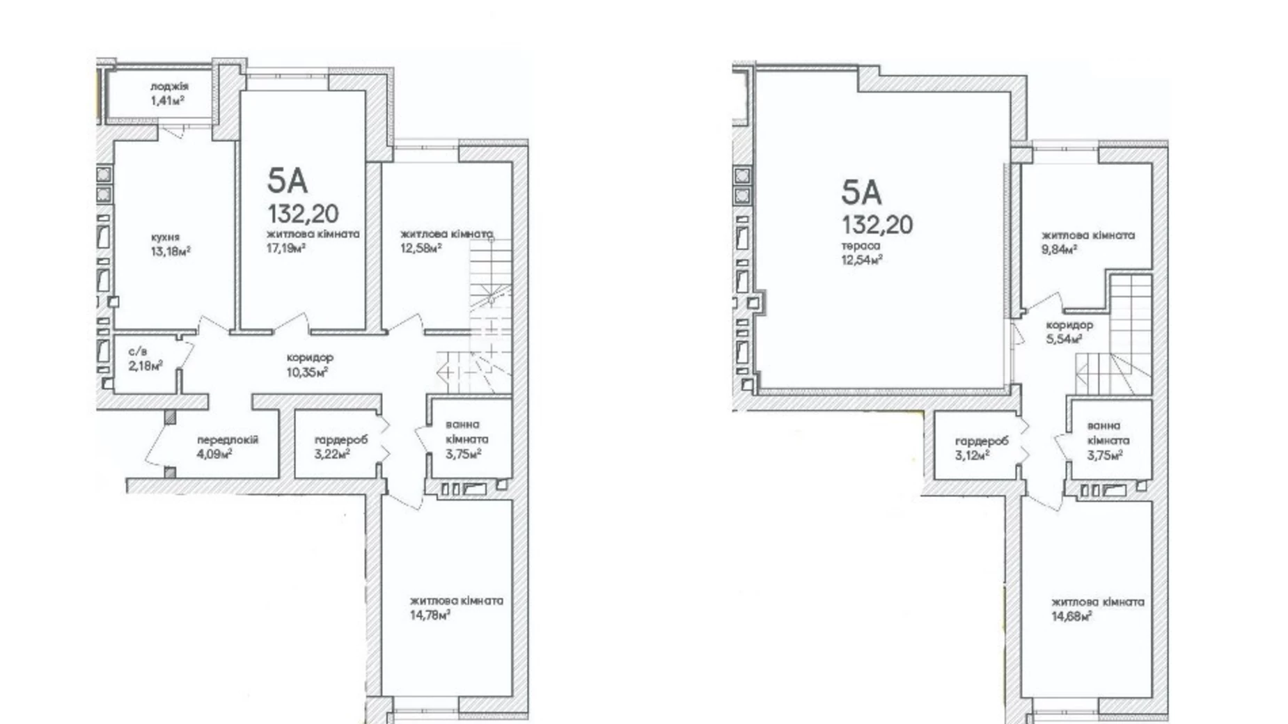 Продается 4-комнатная квартира 134 кв. м в Ирпене, ул. Достоевского