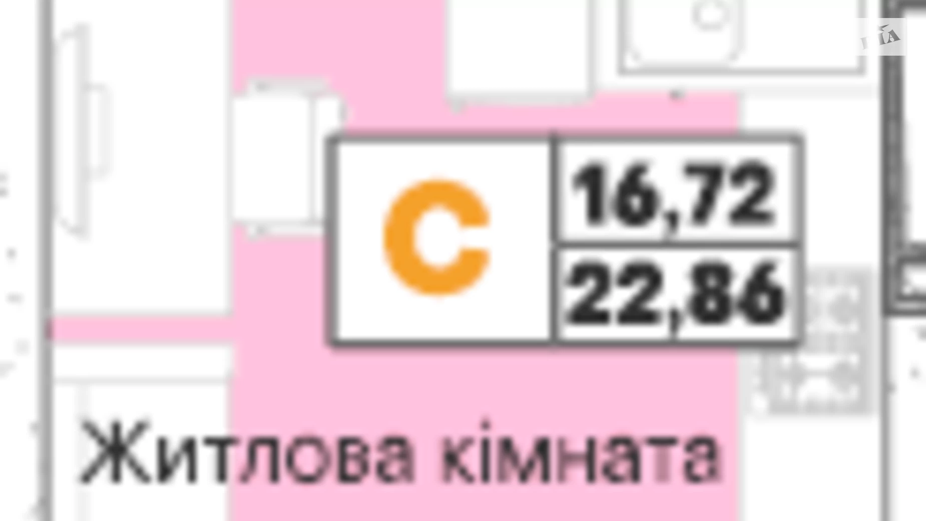 Продається 1-кімнатна квартира 23 кв. м у Одесі, вул. Академіка Воробйова