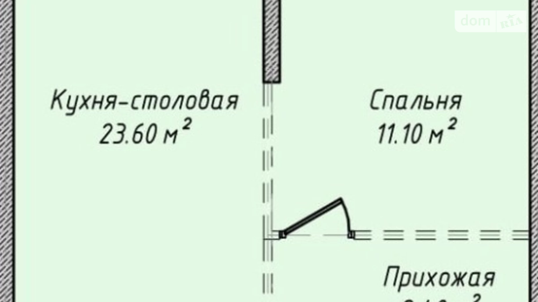 Продається 1-кімнатна квартира 47.4 кв. м у Одесі, вул. Канатна, 112А