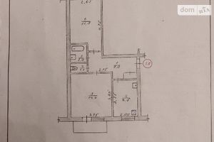 Продается 2-комнатная квартира 44.3 кв. м в Житомире