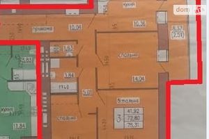 Продается 3-комнатная квартира 75.3 кв. м в Тернополе