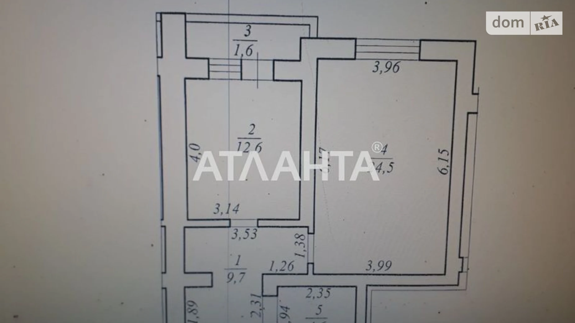 Продается 1-комнатная квартира 58 кв. м в Львове, цена: 51000 $ - фото 5