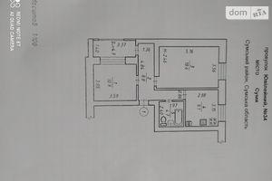 Продається 2-кімнатна квартира 57 кв. м у Сумах