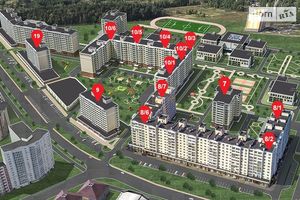 Продається 2-кімнатна квартира 69.04 кв. м у Чернігові