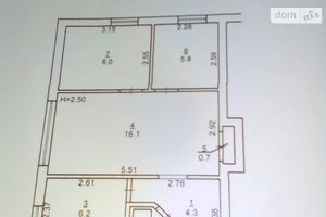 Продается 3-комнатная квартира 43 кв. м в Василькове