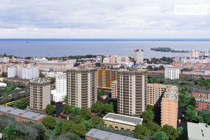 Продается 3-комнатная квартира 109.19 кв. м в Черкассах