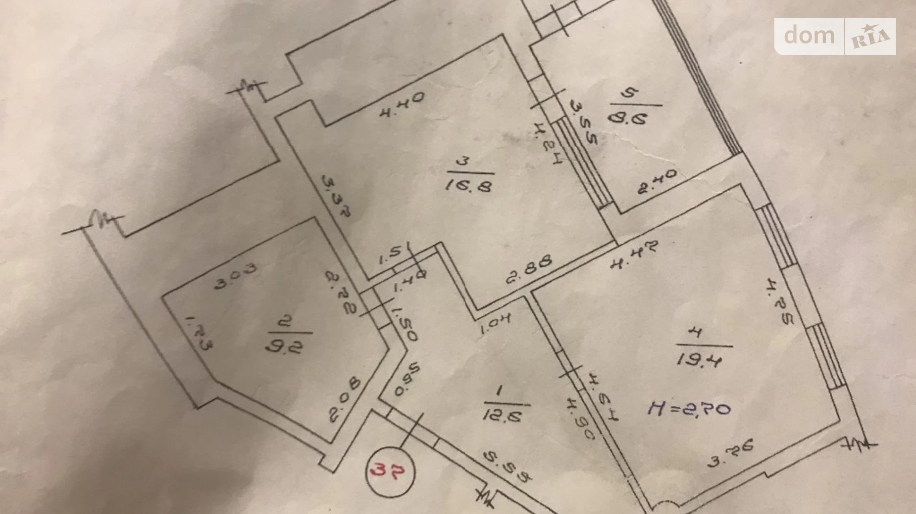 Продається 2-кімнатна квартира 75 кв. м у Харкові, вул. Академіка Барабашова, 36А