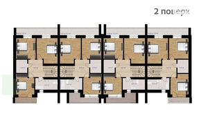 Продается дом на 2 этажа 150 кв. м с садом