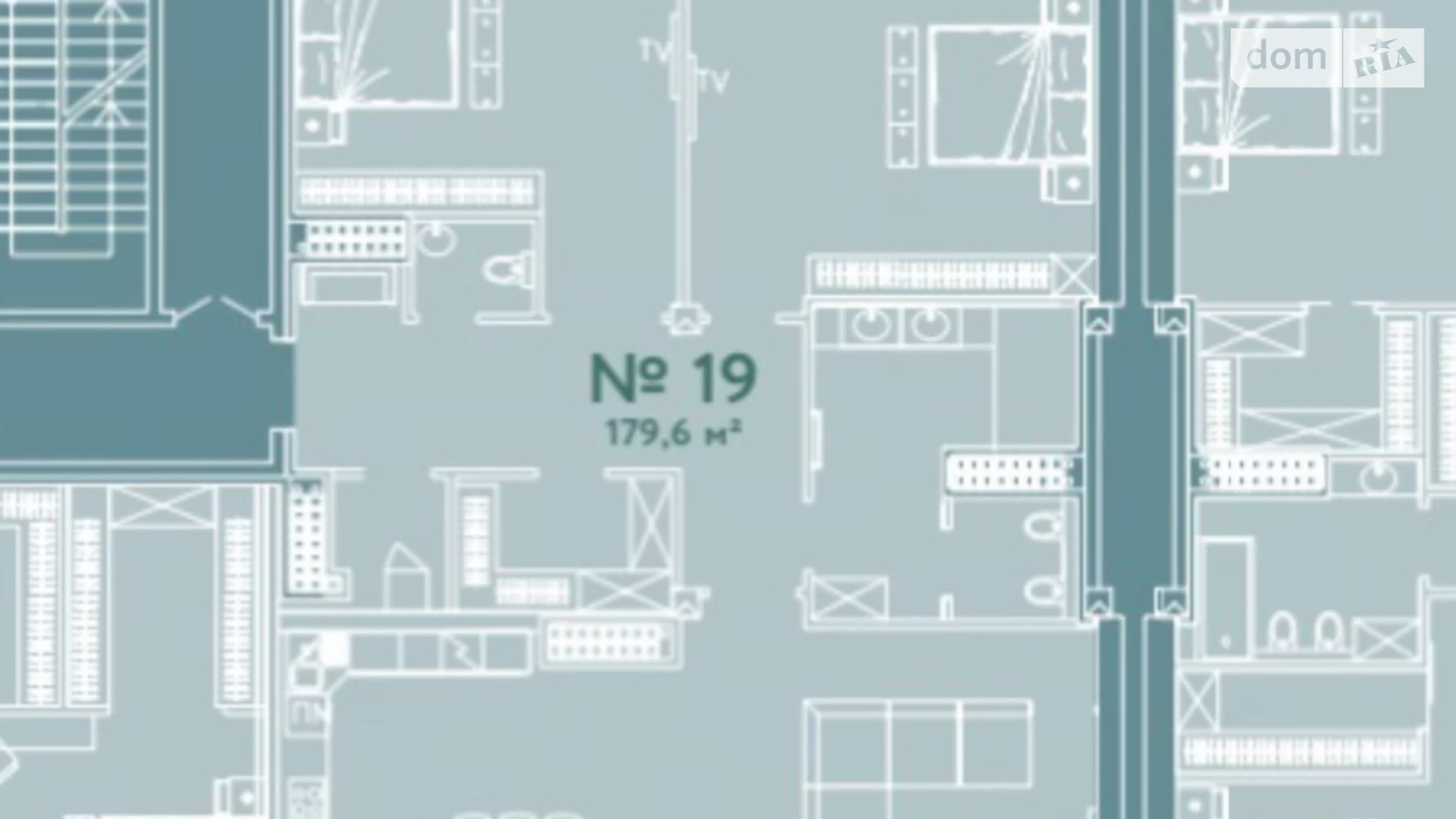 Продается 2-комнатная квартира 179 кв. м в Одессе, бул. Французский, 67