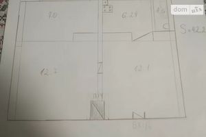 Продається 2-кімнатна квартира 42 кв. м у Хмельницькому